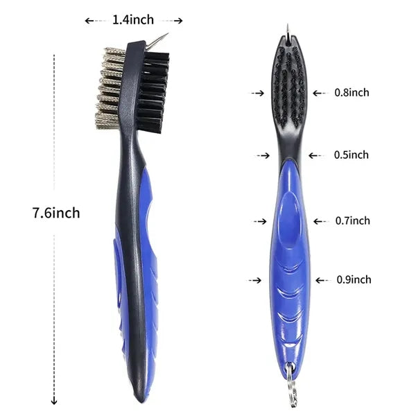Golf Club Brush Groove Cleaner