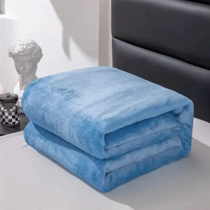 Warm Fleece Blanket Double Blanket
