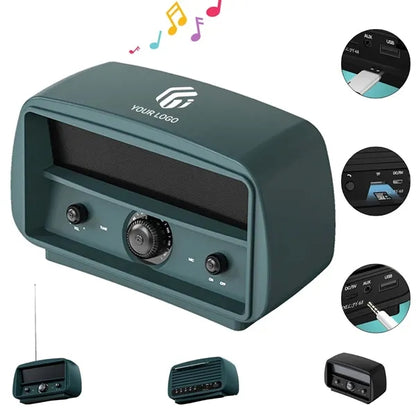 Vintage home decor gifts radio retro bluetooth speaker
