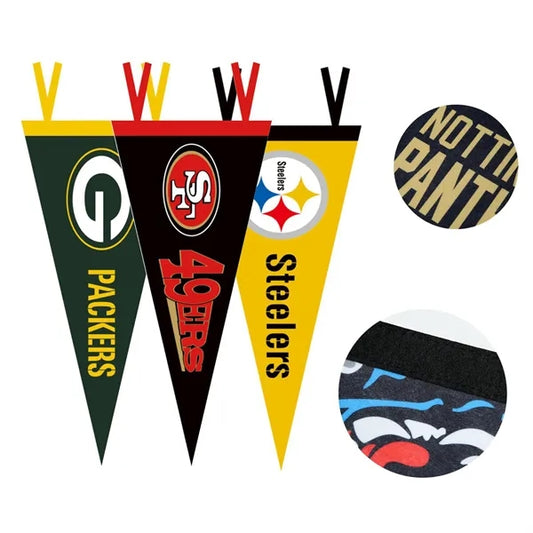 17.7''x7.8'' Felt Pennant