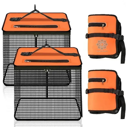 Collapsible Floating Fishing Net Basket