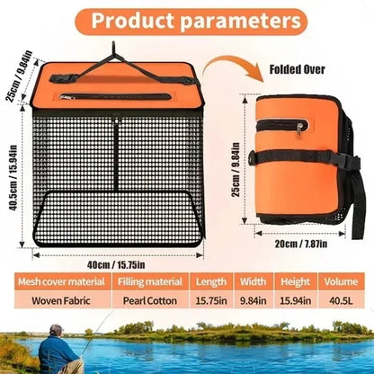 Collapsible Floating Fishing Net Basket