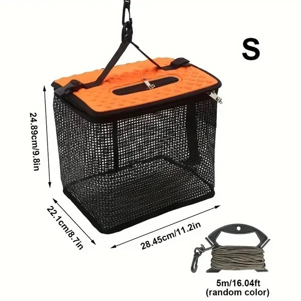 Collapsible Floating Fishing Net Basket
