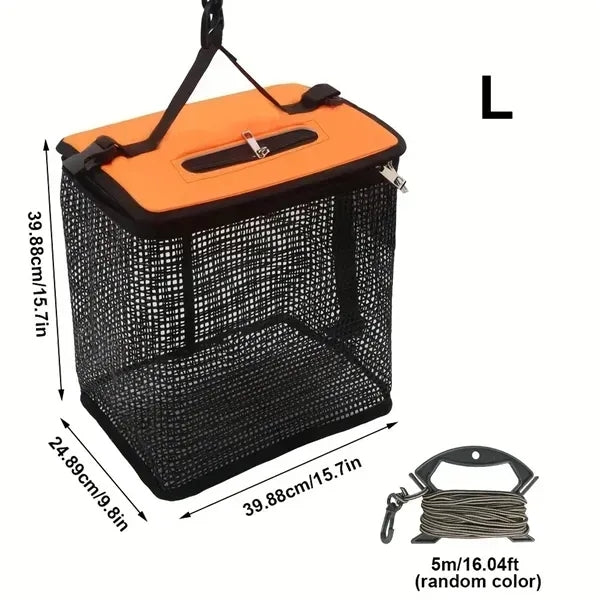 Collapsible Floating Fishing Net Basket