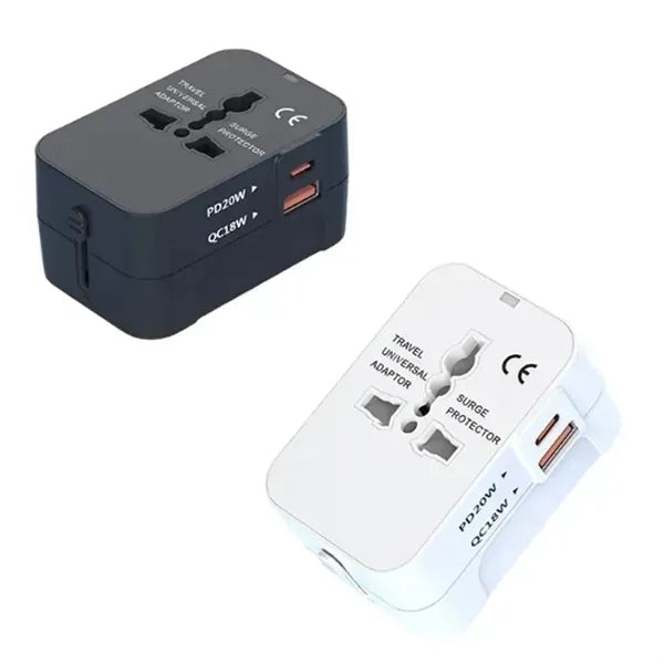 Universal Travel Adapter with USB C
