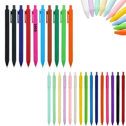 Macaron-colored Plastic Ballpoint Pen