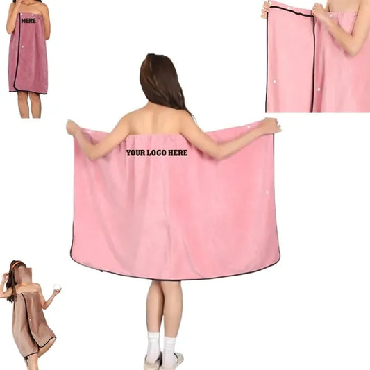 Womens Microfiber Soft Warm Bathrobe