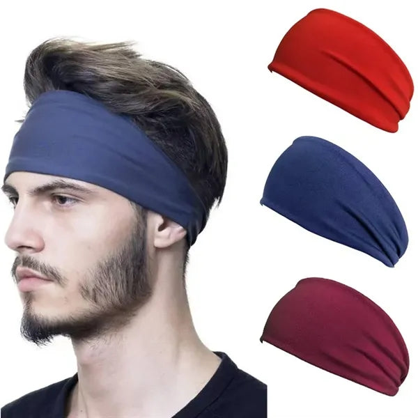 Unisex Nonslip Moisture Wicking Sports Headband