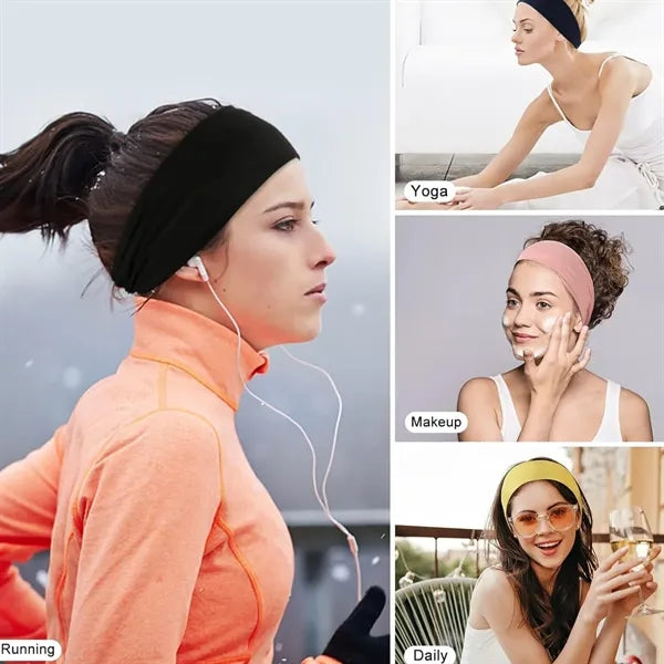 Unisex Nonslip Moisture Wicking Sports Headband