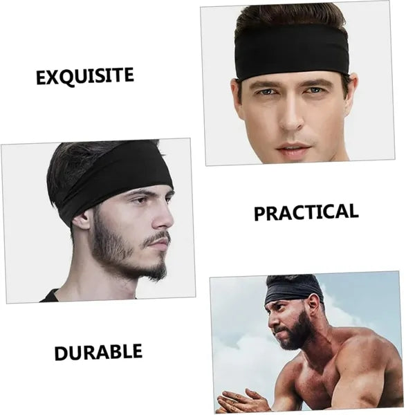Unisex Nonslip Moisture Wicking Sports Headband