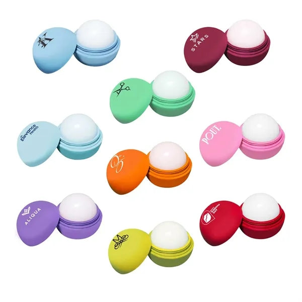Round Scented Lip Balm