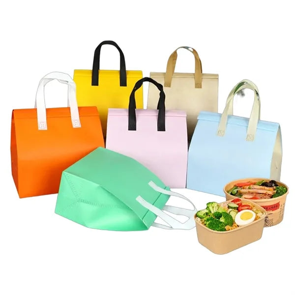 Non-Woven Insulated Thermal Tote Bag with Handle