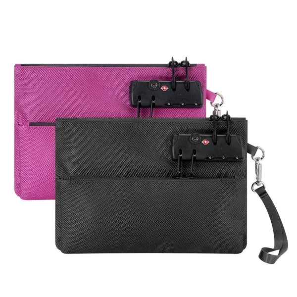 Double-Layer Locking Travel Organizer