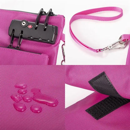 Double-Layer Locking Travel Organizer