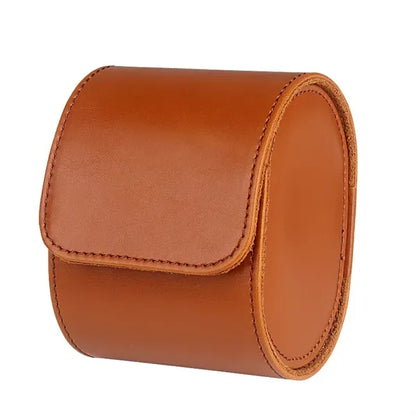 Portable PU Leather Watch Storage Box