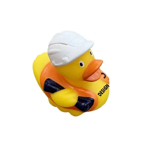 Fun Express Construction Rubber Duck