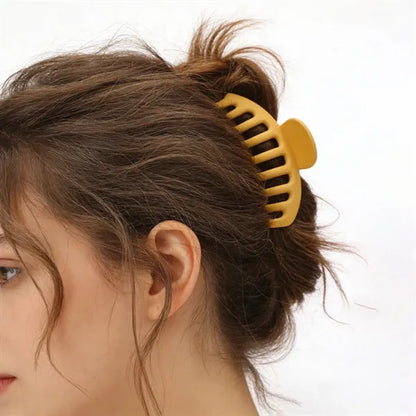 Non Slip Neutral Big Hair Claw Clips