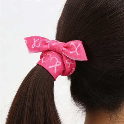 Colorful Rainbow Elastic Knotted Hair Ties