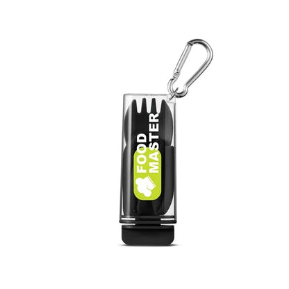 Silicone Straw With Utensil Set
