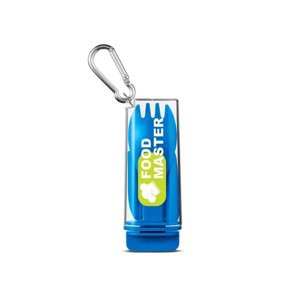 Silicone Straw With Utensil Set