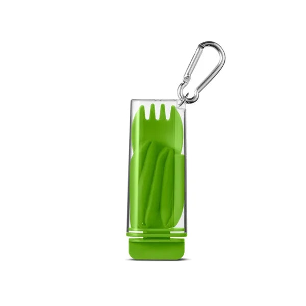 Silicone Straw With Utensil Set