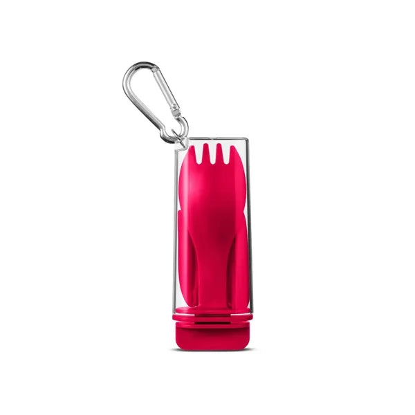 Silicone Straw With Utensil Set