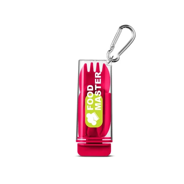 Silicone Straw With Utensil Set