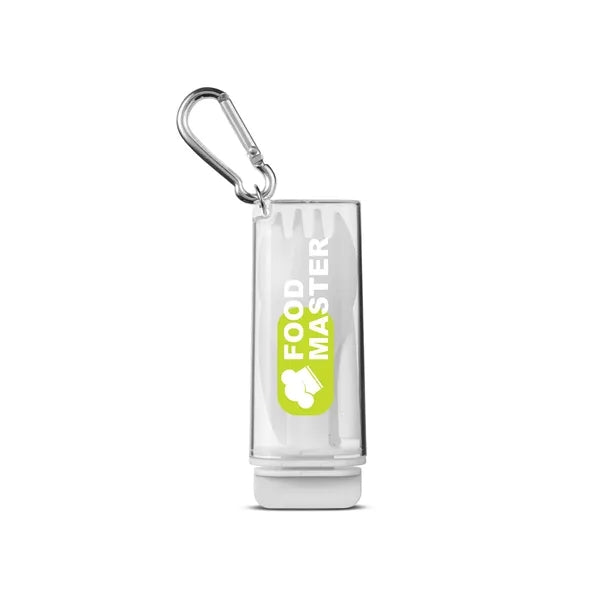 Silicone Straw With Utensil Set