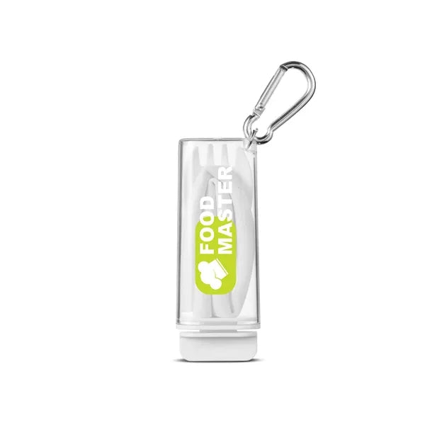 Silicone Straw With Utensil Set