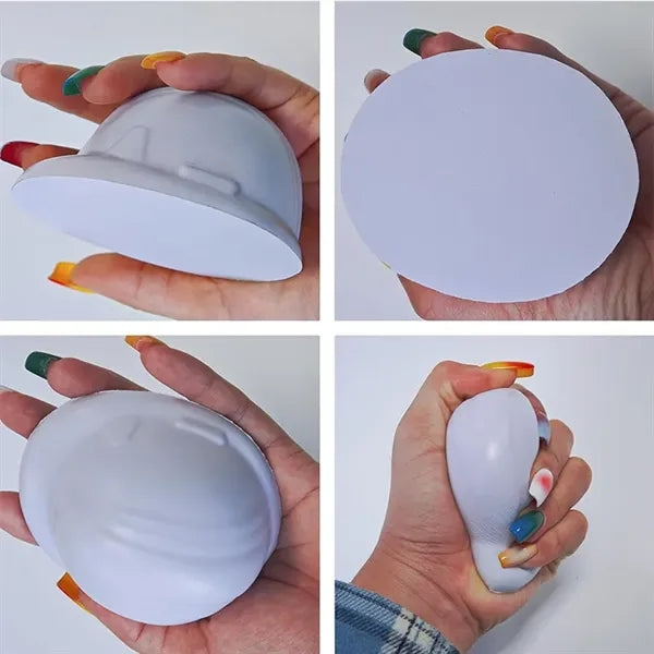 Customizable Anti PU Foam Helmet Stress Ball