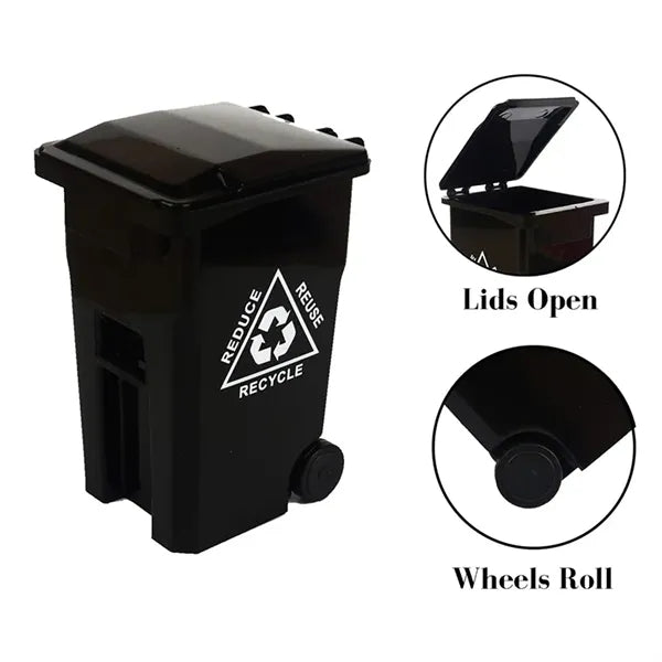 Small Trash Can Pen Holder