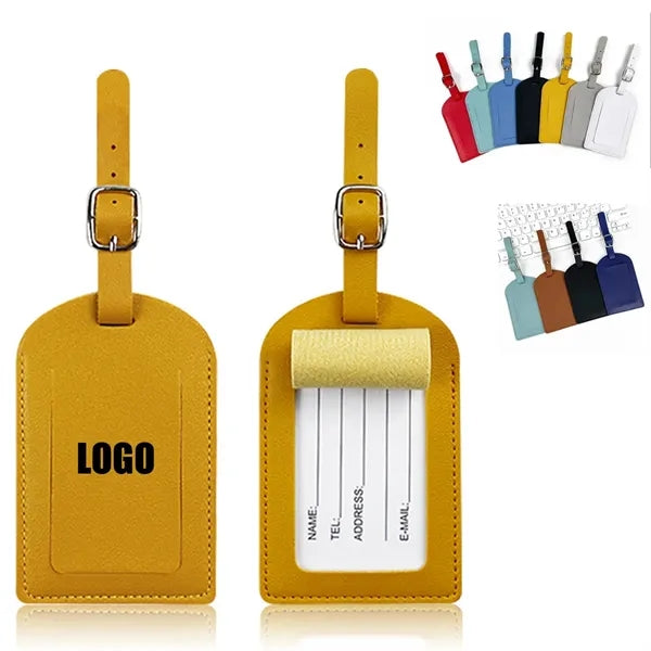 Pu Leather Luggage Tags