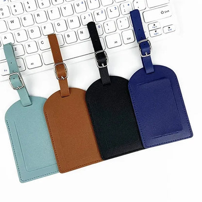 Pu Leather Luggage Tags