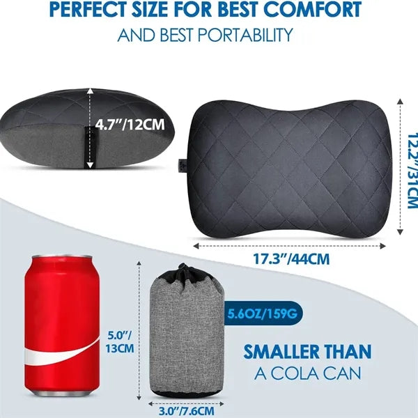 Camping Pillow with Removable Cover