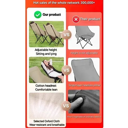 Outdoor High Back Lounge Chair