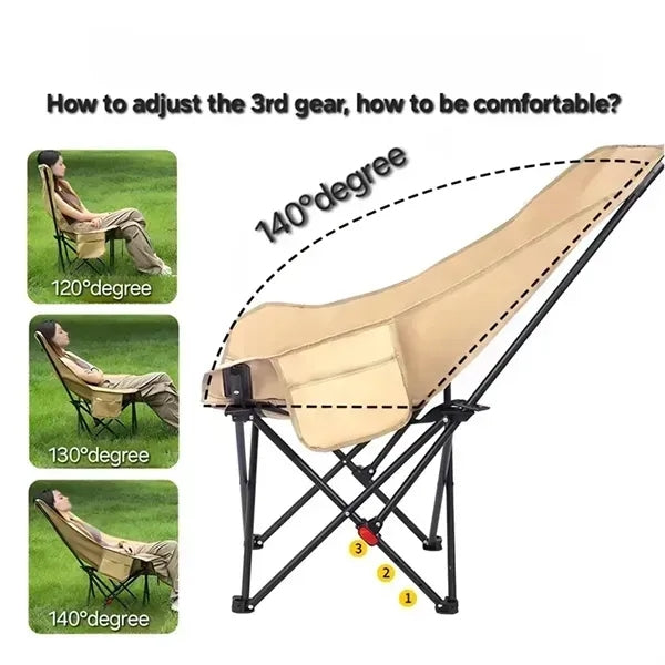 Outdoor High Back Lounge Chair