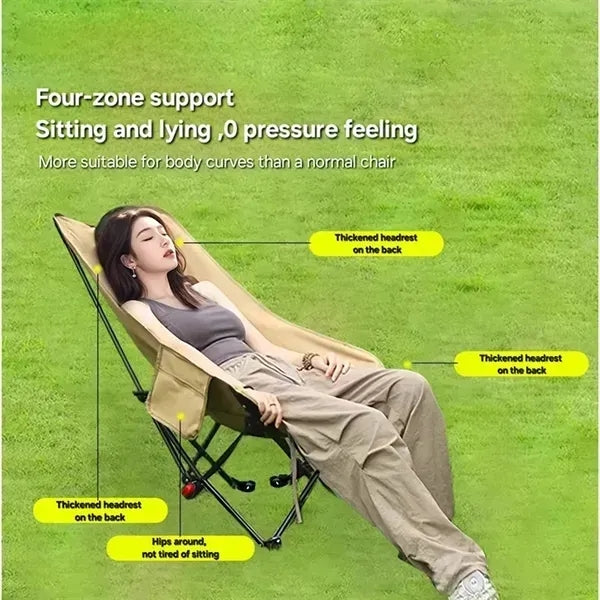 Outdoor High Back Lounge Chair