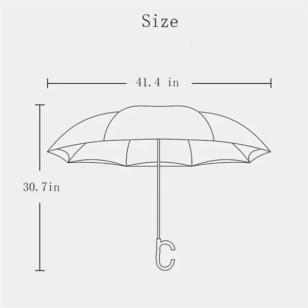 Multiple Colors of Inverted Umbrellas