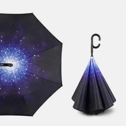 Multiple Colors of Inverted Umbrellas