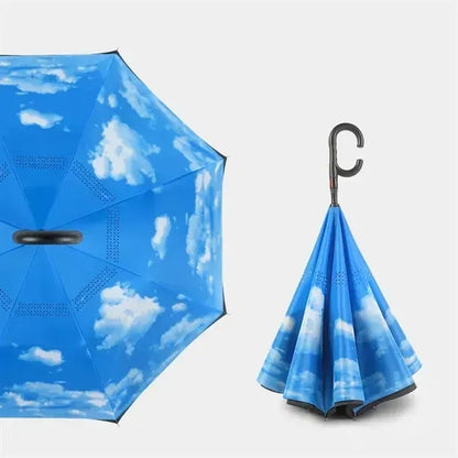 Multiple Colors of Inverted Umbrellas