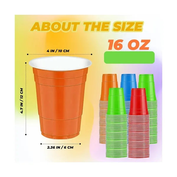 16 Oz Plastic Cup