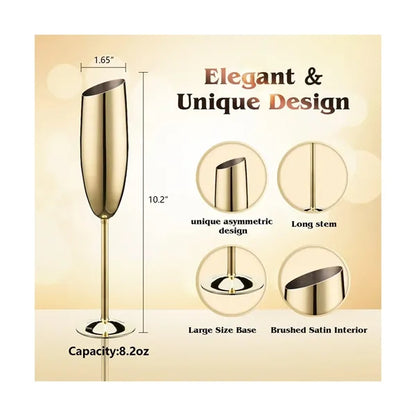 Stainless Steel Wine Goblets