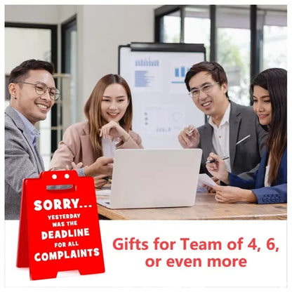 Office Desk Sign Funny Spreadsheet Decor