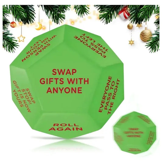 Santa Swap Gift Exchange Dice
