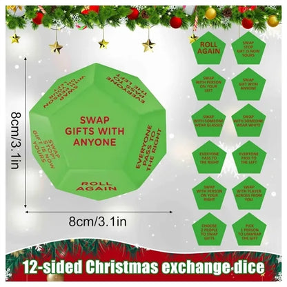 Santa Swap Gift Exchange Dice