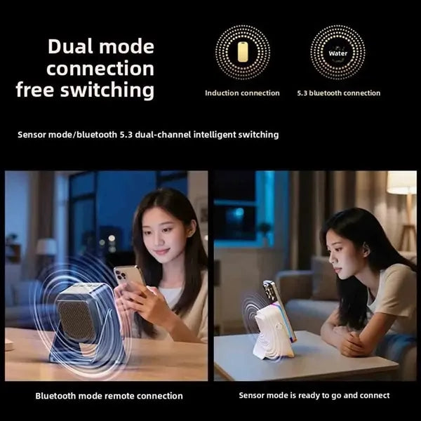 Wireless Bluetooth Speaker with Phone Stand