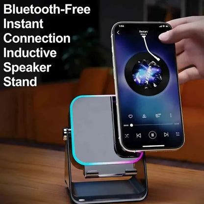 Wireless Bluetooth Speaker with Phone Stand