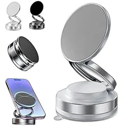 360 Magnetic Vacuum Car Phone Holder with Suction Cup