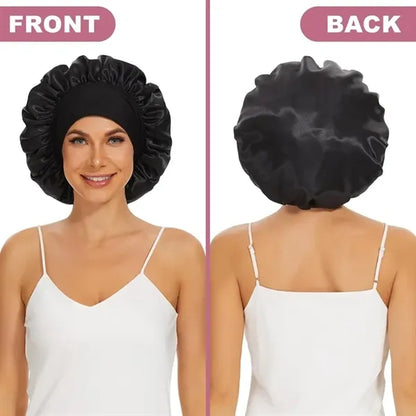 Sleep Bonnet with Wide Band for Women