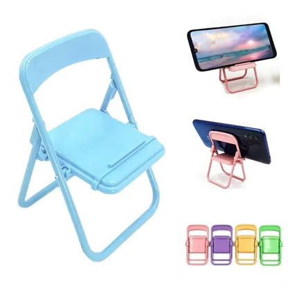 Foldable Mini Chair Phone Stand